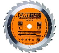 Диск пильный (184x15.87x1.9х1.2 мм; Z24; FTG+ATB) CMT 250.024.07