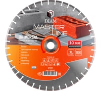 Алмазный сегментный круг Diam 1A1RSS Универсал Master Line 600x4,0x10x90/50 000492