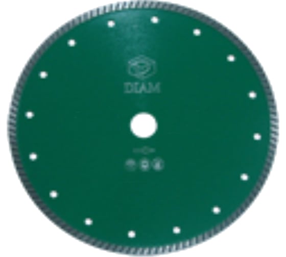 Круг отрезной по граниту Turbo GRINDER (180х10х22.2 мм) Diam 000474 1
