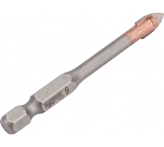 Сверло по стеклу для дрелей 1/4" 6Х65мм Makita D-15964