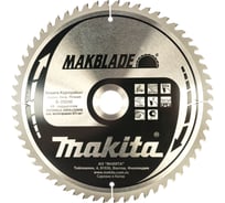 Пильный диск по дереву 260x30/15,88x2,3x60T Makita B-29240