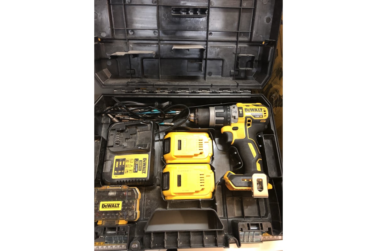 Аккумуляторная Дрель Шуруповерт Dewalt Dcd791p2 Купить