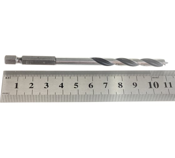 Спиральное сверло по дереву 1/4" 6х110мм Makita D-15899
