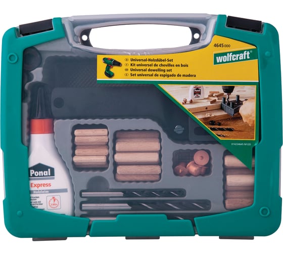 Набор для выполнения соединений на шипах WOLFCRAFT 4645000