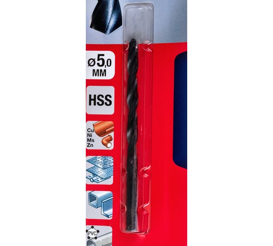 Сверло по металлу DIN 338 (5 мм; HSS) KWB 209-650