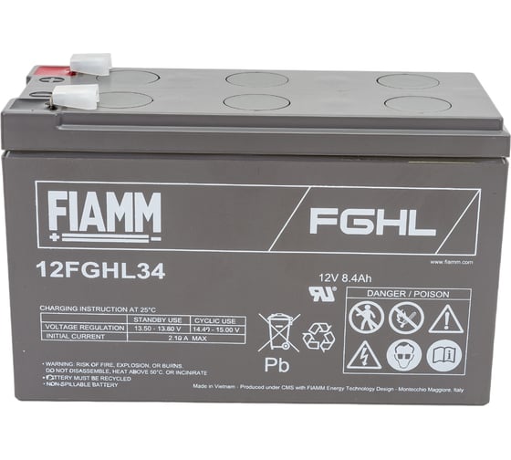 Аккумуляторная батарея 12 В, 8,4 Ач FIAMM 12FGHL34