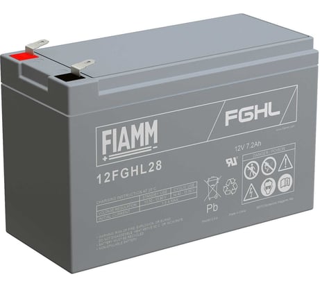 Аккумуляторная батарея 12 В, 7,2 Ач FIAMM 12FGHL28