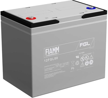 Батарея аккумуляторная 12 В, 80 Ач FIAMM 12FGL80
