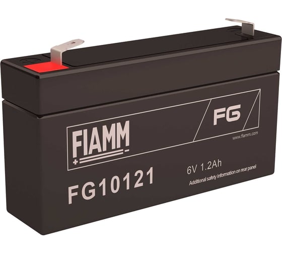 Батарея аккумуляторная 6 В, 1.2 Ач FIAMM FG10121