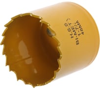 Коронка биметаллическая с дополнительной фиксацией 48 мм, M16 ТУНДРА 7351935