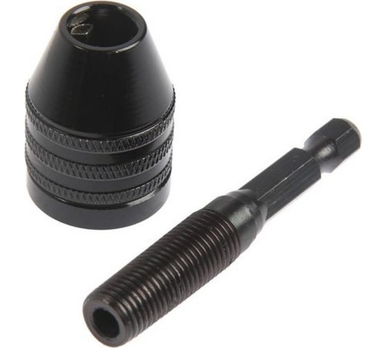 Мини-патрон для дрели хвостовик 1/4", зажим 0.3 - 6.5 мм ТУНДРА 7069411