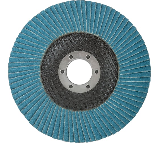 Круг лепестковый торцевой циркониевый 125 мм, р120 vertextools 13125-120