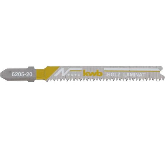 Пилка по ламинату (2 шт; S20) для лобзика KWB 6205-20