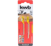 Пилка по дереву (2 шт; S20) для лобзика KWB T101AO 6206-20