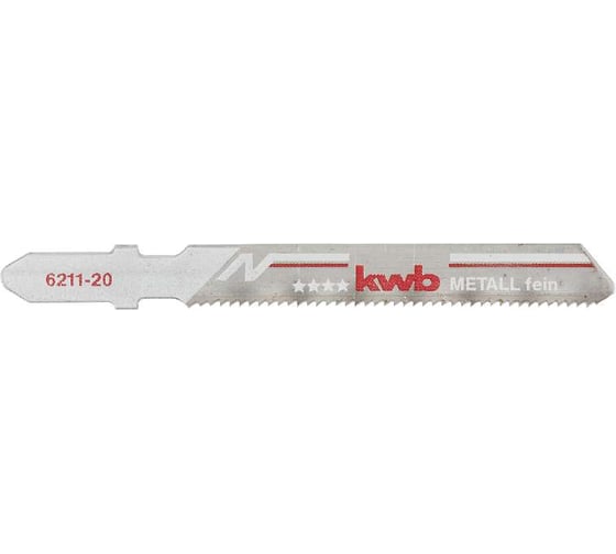 Пилка по металлу (2 шт; S20) для лобзика KWB T118AF 6211-20