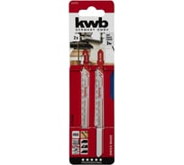 Пилка по металлу (2 шт; S20) для лобзика KWB T318A 6242-20