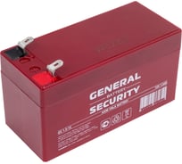 Аккумуляторная батарея General Security GS1.2-12 12В, 1.2 Ач УТ-00001371