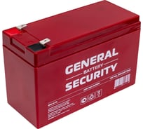 Аккумуляторная батарея General Security GS9-12 F2 12В, 9 Ач УТ-00001899