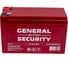 Аккумуляторная батарея General Security GS9-12 F2 12В, 9 Ач УТ-00001899 3