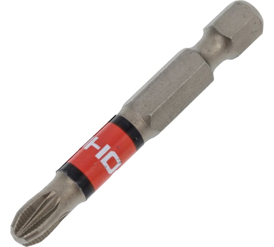 Набор магнитных бит 10 шт, PZ3, 50 мм, 1/4" Strong СTП-93400050
