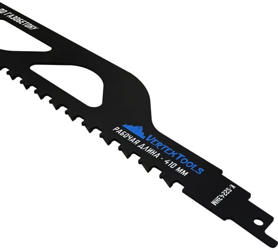 Полотно для сабельной электроножовки по газобетону 455 мм vertextools K-S2243HM