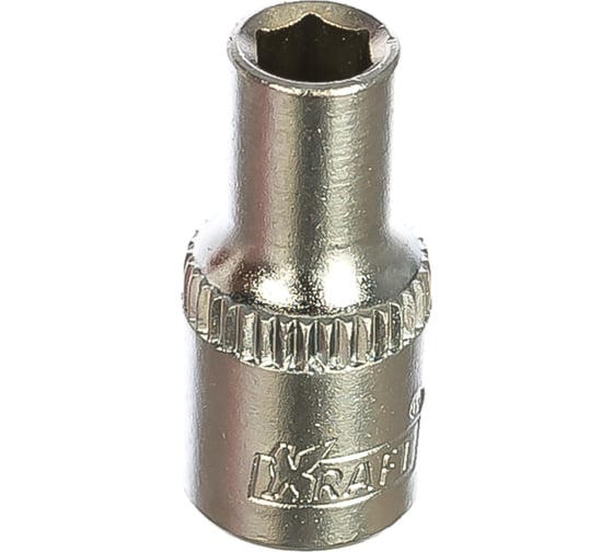 Головка торцевая 6 граней (4 мм; 1/4 Dr) KRAFT KT 700662 1