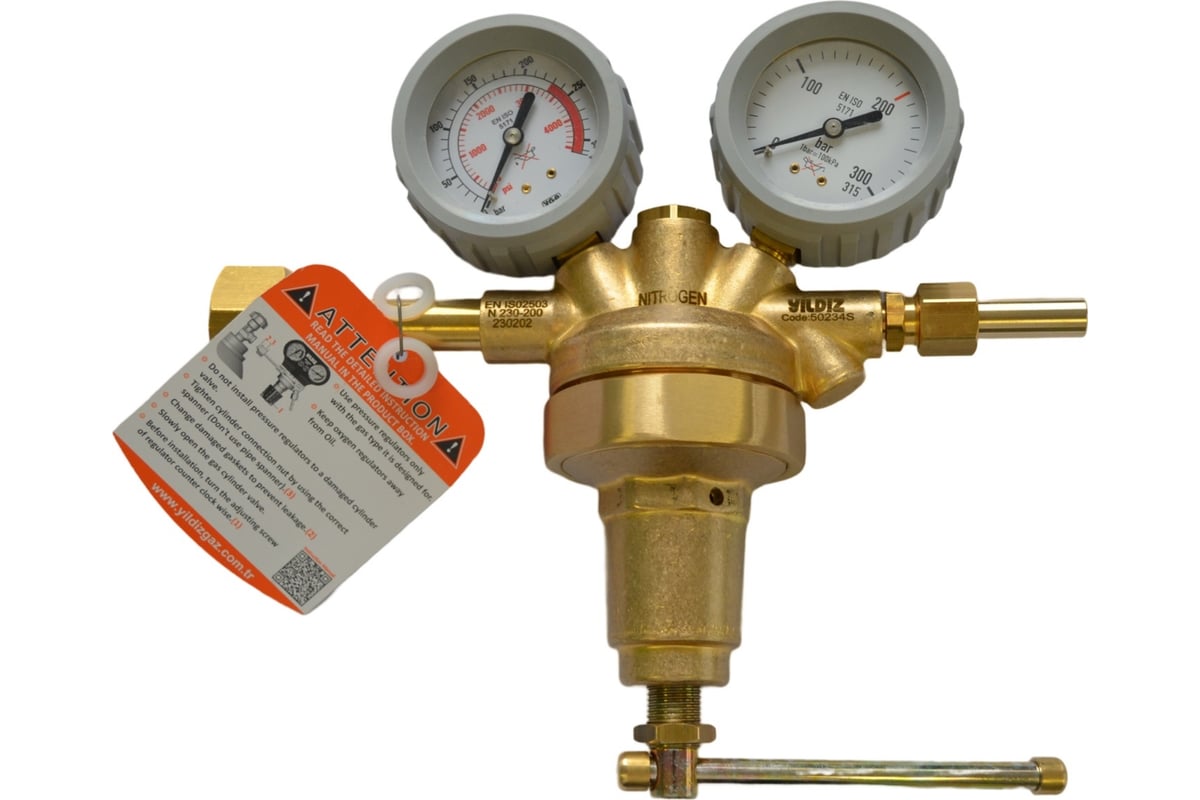  азотный высокого давления 200 бар GAZ YILDIZ 50234S-RU .