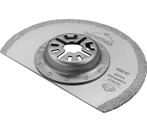 Сегментная пильная насадка с алмазным напылением 87 мм vertextools 1550-87 1