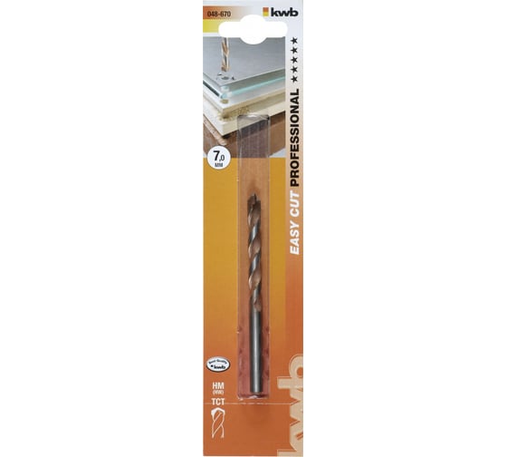 Сверло универсальное EASY CUT (7 мм) KWB 048-670 1