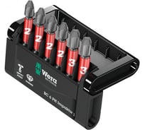 Набор бит Mini-Check Impaktor 851/4 IMP DC 4 шт x PH2, 2 шт x PH3, 50 мм WERA WE-057691