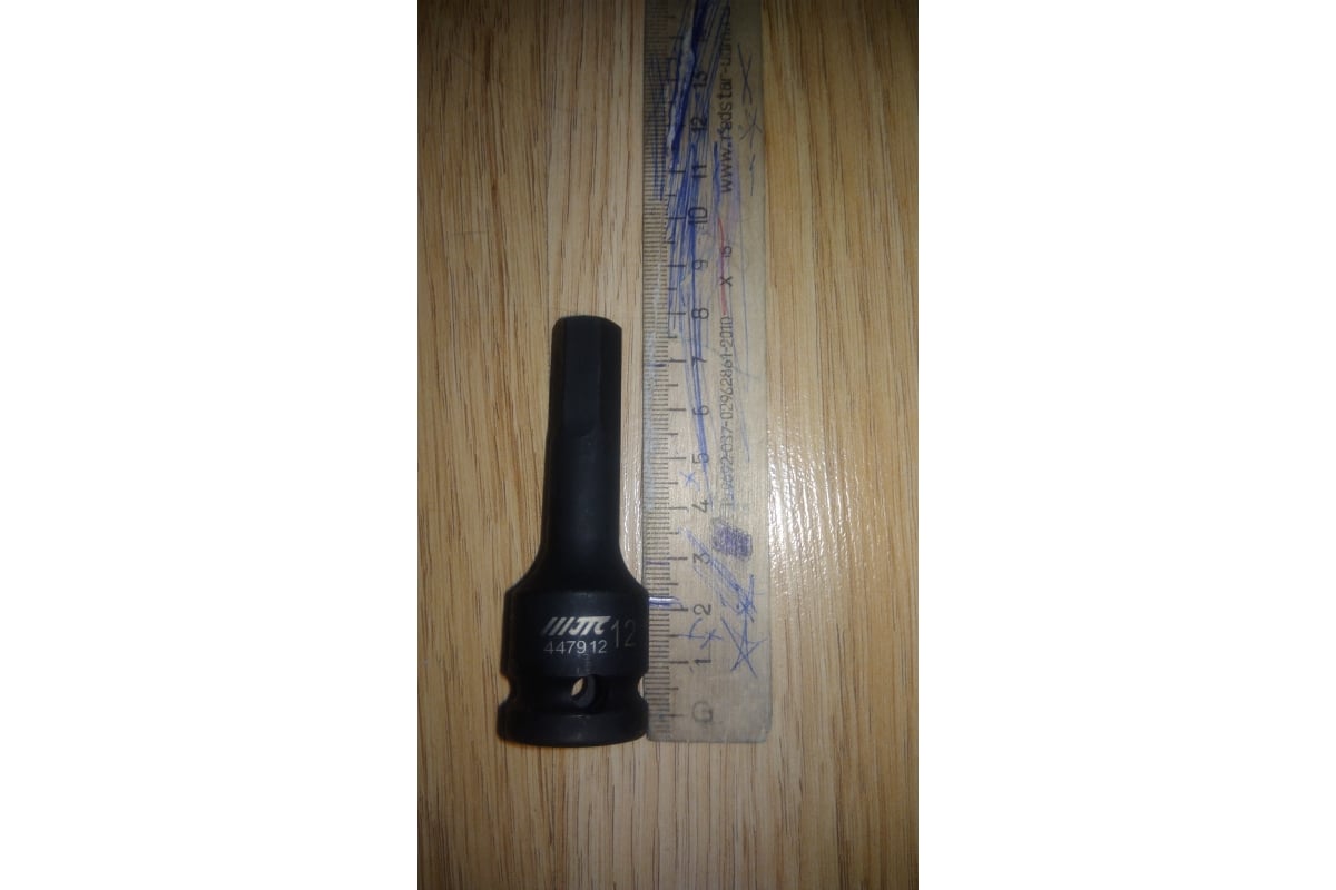 Бита-головка ударная 1/2” HEX 12х78мм JTC 447912 - выгодная цена ...