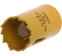 Коронка биметаллическая 22 мм, M14 ТУНДРА 7351924