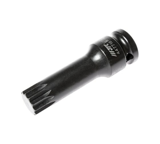 Бита-головка ударная 1/2" SPLINE М18 L=78мм JTC 447718
