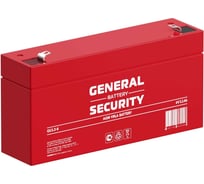 Аккумуляторная батарея General Security GS3.2-6 6В, 3.2 Ач УТ-00001378