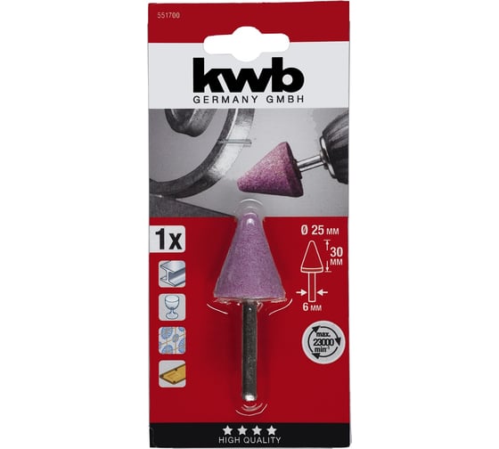 Шарошка шлифовальная (25х30 мм) KWB 5517-00