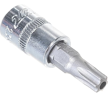 Бита-головка с отверстием 1/4” TORX T30Hх37мм JTC 23530