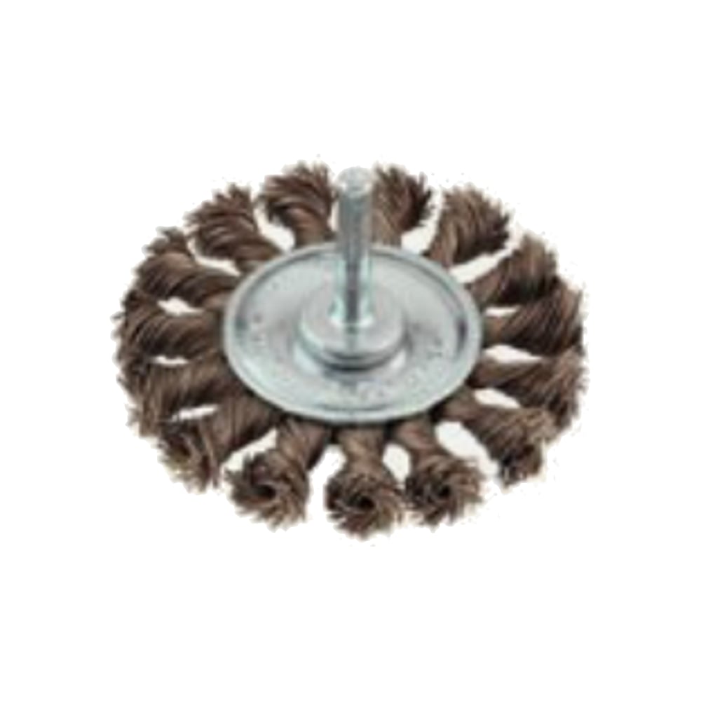 Щетка плоская (70 мм; хвостовик 6 мм; грубая) KWB 6030-30 - выгодная ...