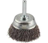 Щетка чашечная (75 мм; хвостовик 6 мм; грубая) KWB 6063-30