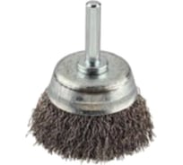 Щетка чашечная (75 мм; хвостовик 6 мм; мягкая) KWB 6063-10