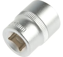 Головка торцевая шестигранная, под квадрат 1/2", 22 мм, CrV ТУНДРА 1123560