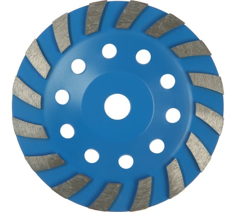 Чашка алмазная зачистная TURBO-сегментная, 180 мм ТУНДРА 7443987