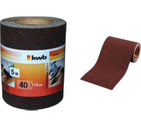 Бумага наждачная (5 м; 115 мм; К 60) KWB 8178-06