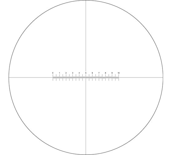 Окуляр WF10X со шкалой (Стерео МС-3, 4) Микромед 21156