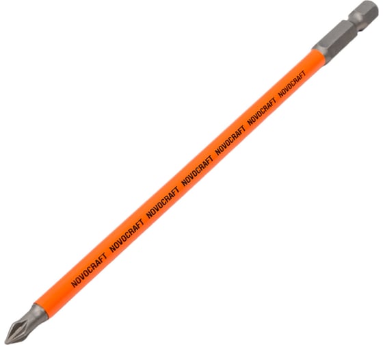 Биты для шуруповерта PH 1, 150 мм, сталь S2, 5 шт NOVOCRAFT B42-22-15015G