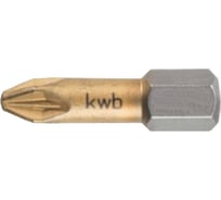 Бита TITAN РZ2 (25 мм; №2; 1/4") KWB 1016-02