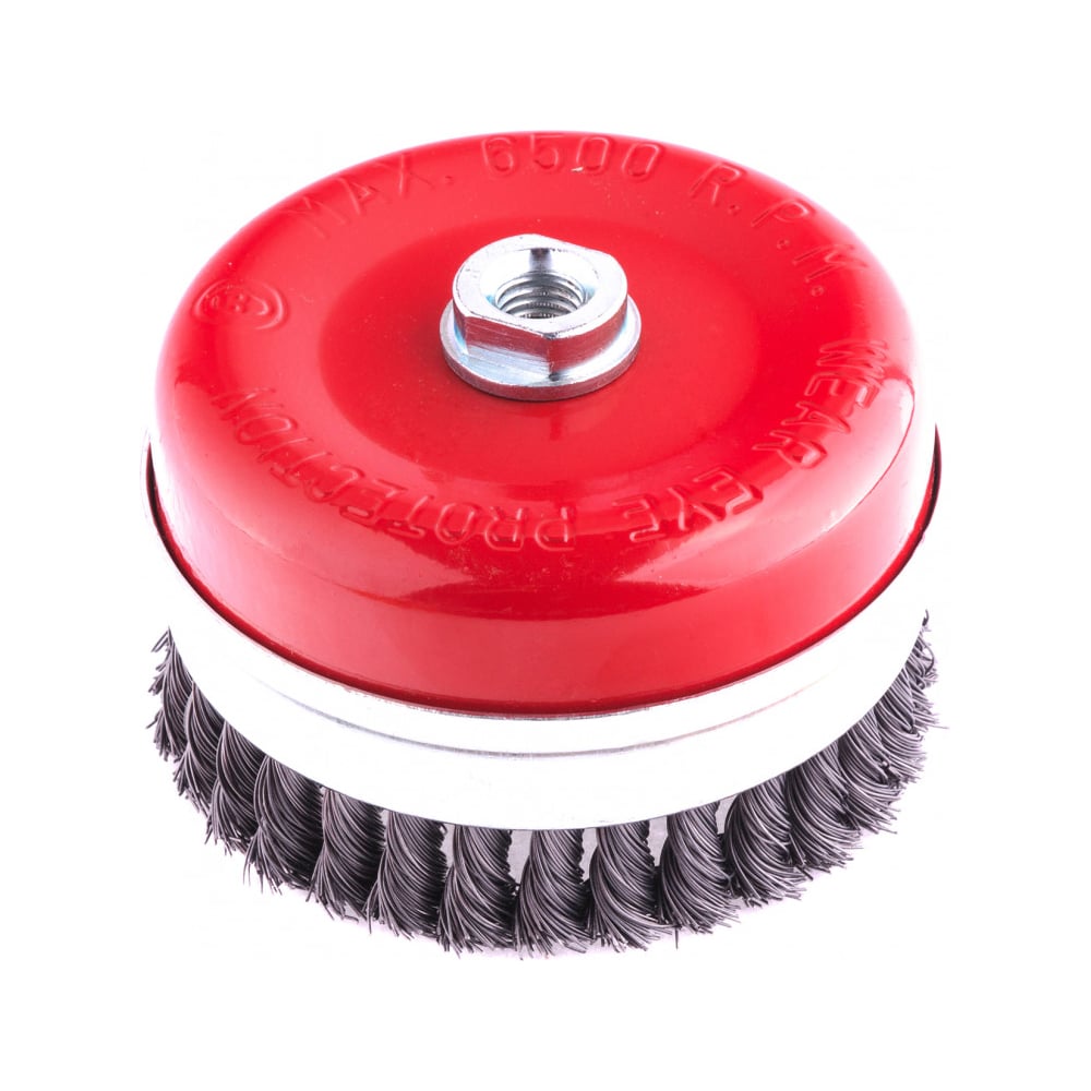 Щетка для УШМ Heavy Duty, 125 мм, М14, 