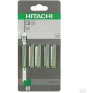 Пилки для лобзика 5шт. JUM10 HSS/U118A/70мм по металлу Hitachi HTC-750026