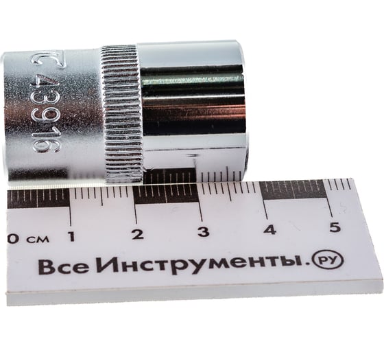 Головка торцевая 1/2” 16 12-ти гранная L=38мм JTC 43916