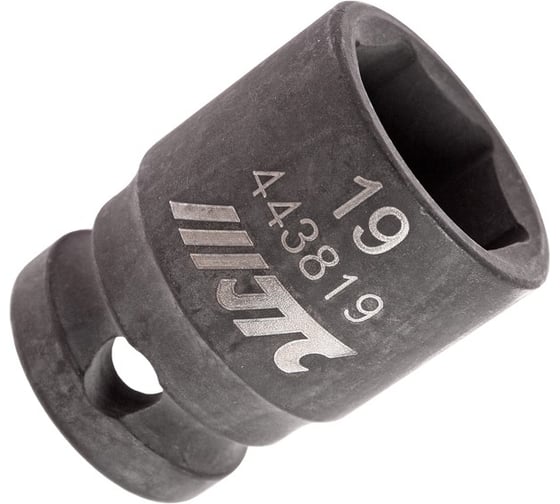 Головка торцевая 1/2” 19 ударная L=38мм JTC 443819