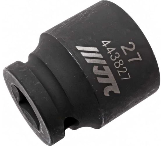 Головка торцевая 1/2” 27 ударная L=42мм JTC 443827